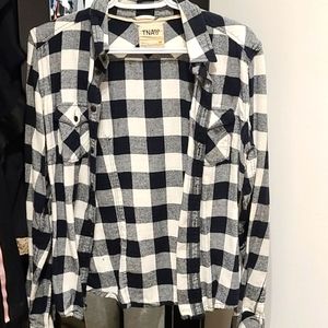 TNA plaid,button down